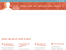 Tablet Screenshot of faceafacemontreal.org